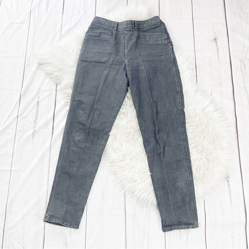 Vintage Guess Women's Black Side Zip Cotton‎ Jeans Size 28